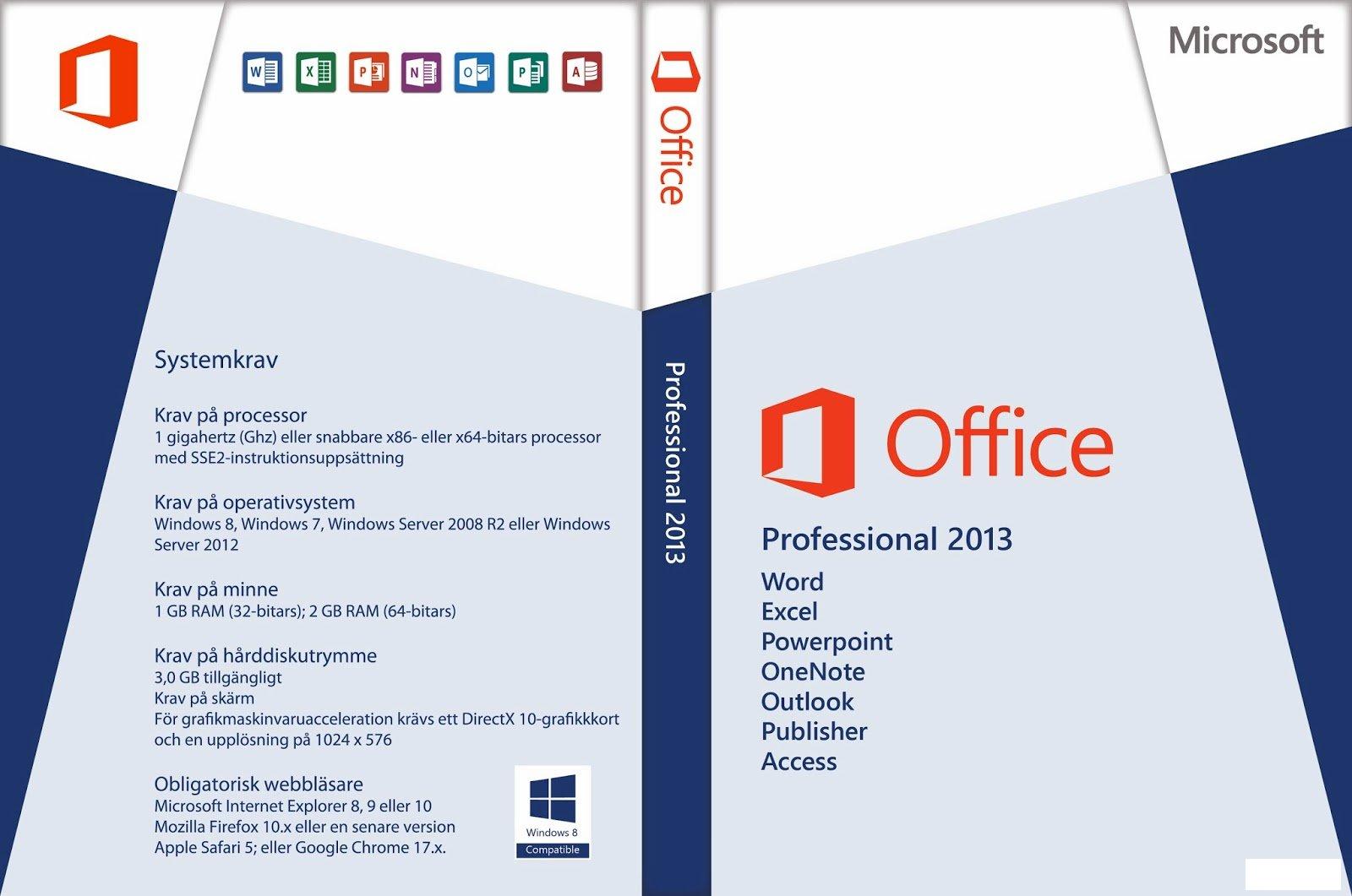 Microsoft Office Pro Plus 2013 SP1 English Integrated July 2014