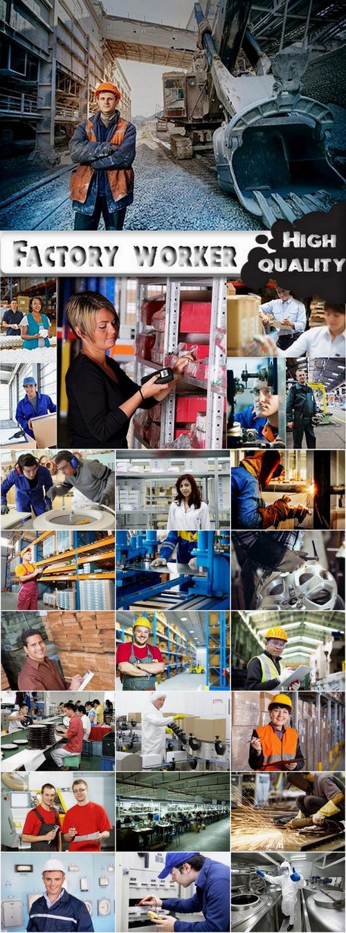 Factory worker Stock Images - 25 HQ Jpg