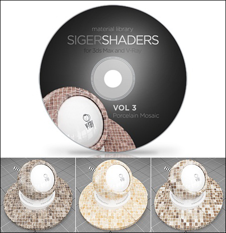 [3DMax] SIGERSHADERS Vol 3 for V-Ray