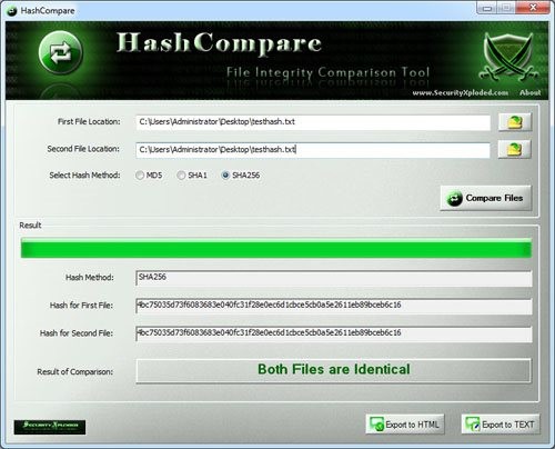 Hash Compare 3.0 Portable