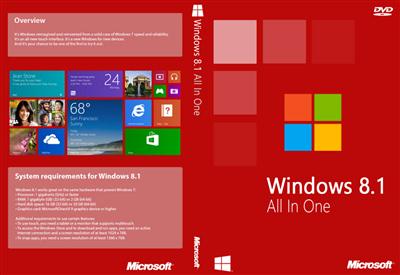 Windows 8.1 AIO 20in1/ (x86/x64) Integrated July 2014