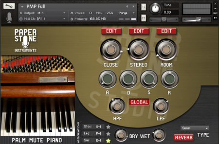 Paper Stone Instruments Palm Mute Piano KONTAKT/SYNTHiC4TE