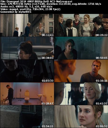 Divergent (2014) 480P BRRip XviD AC3-NoGroup