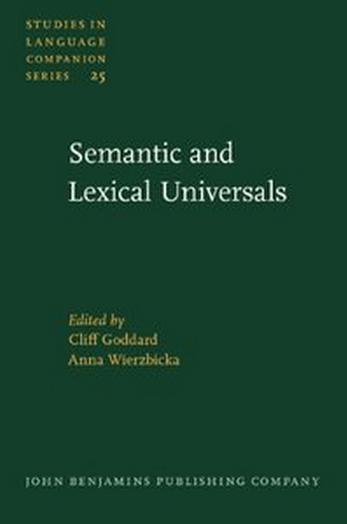 Semantic and Lexical Universals: Theory and empirical findings