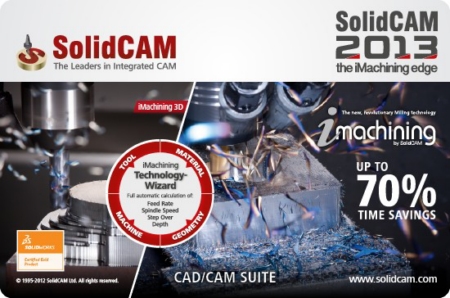SolidCAM 2013 SP6-HF3 Multilanguage for SolidWorks 2012-2014 (32bit 64bit)