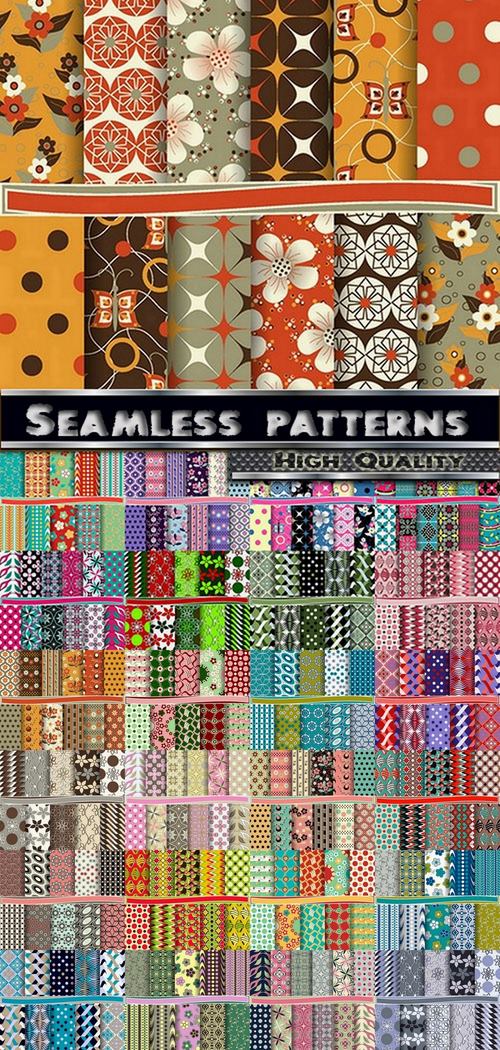 Abstract  Seamless patterns set #10 - 25 Eps