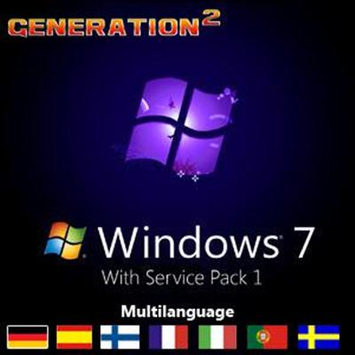 Windows 7 sp1 Ultimate x64 Multi-8 July 2014