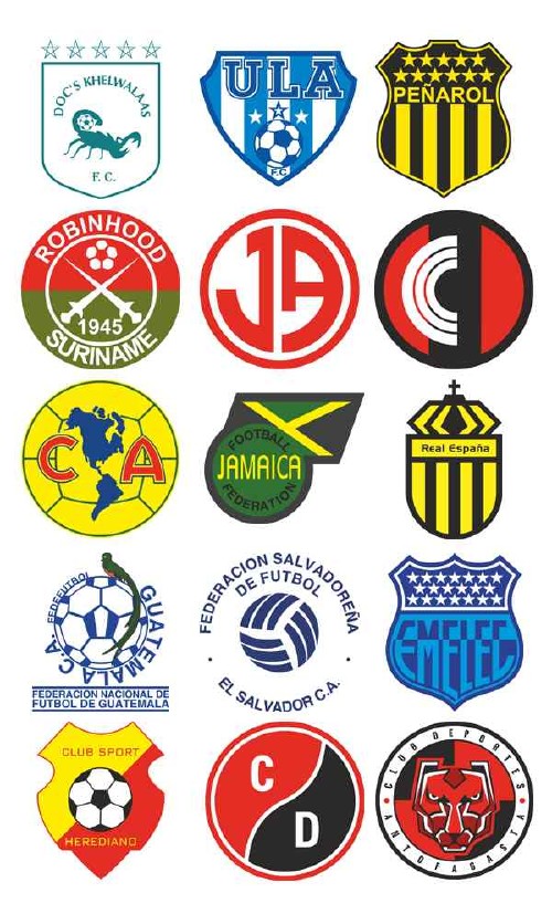 Логотипы и эмблемы футбольных команд Америки