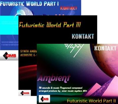 0mar Lundgren Futuristic World Part I II III KONTAKT-MAGNETRiXX