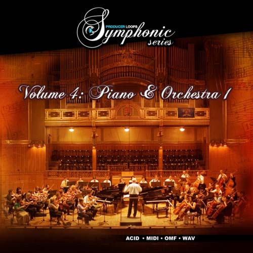 Producer Loops Symphonic Series Vol 4 Piano & Orchestra 1 ACiD WAV MiDi OMF-DISCOVER