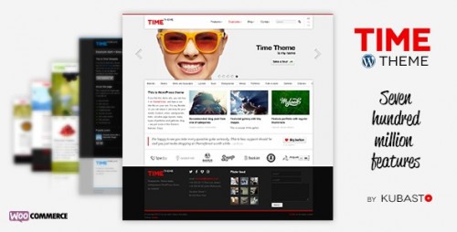 Download Nulled Time v2.5.1 - Themeforest Responsive WordPress Theme