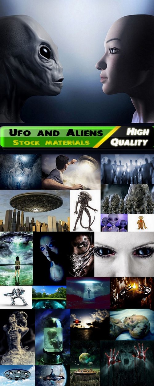 Ufo and Aliens Stock Images - 25 HQ Jpg