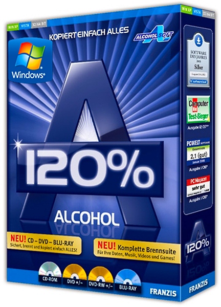 Alcohol 120% 2.0.3 Build 9902 Retail