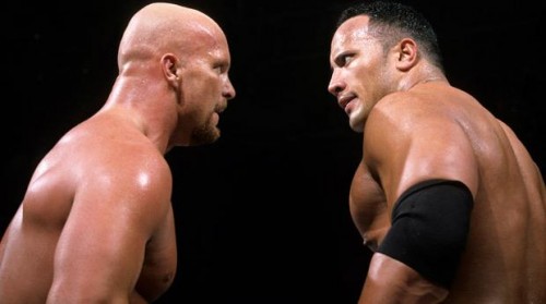 Steve Austin vs The Rock - Rivalry (PPV Single Matches)