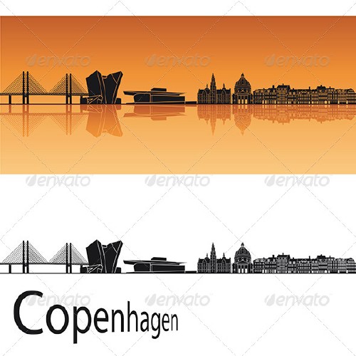 GraphicRiver Copenhagen Skyline 4725087