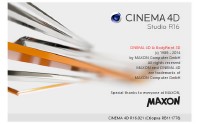 Maxon CINEMA 4D Studio/Visualize/Broadcast/Prime 4D R16.021 Build RB111778 Retail