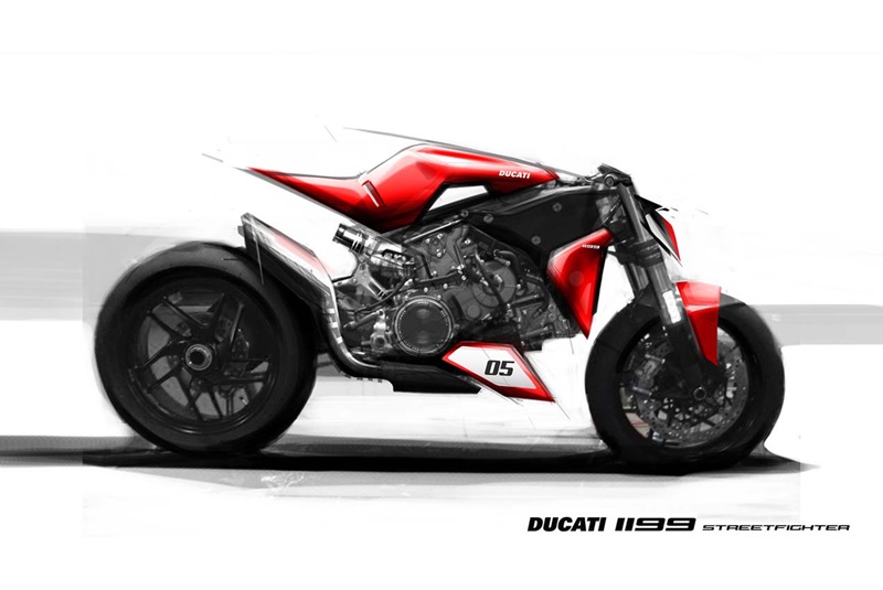 Концепт Ducati 1199 Streetfighter