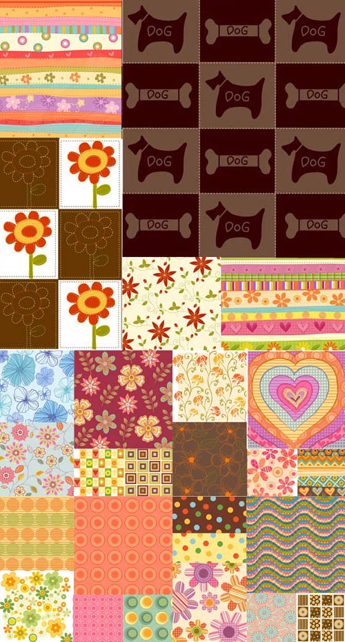 Various vector backgrounds- 22