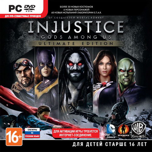 Injustice: Gods Among Us - Ultimate Edition (v.1.0.2787.0 *Update 5*) (2013/RUS/ENG/Multi8/Steam-Rip  Let'sPlay)