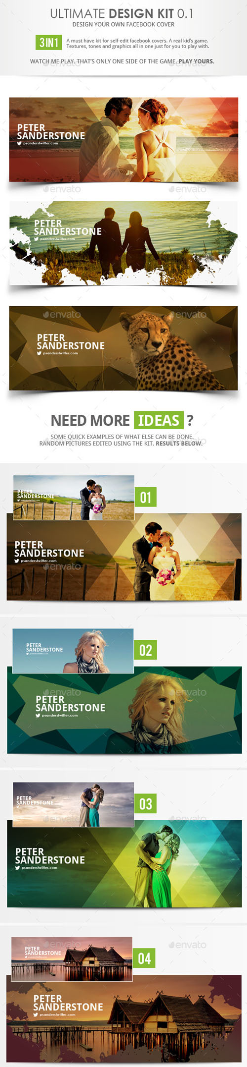 GraphicRiver - Facebook Covers 8977291