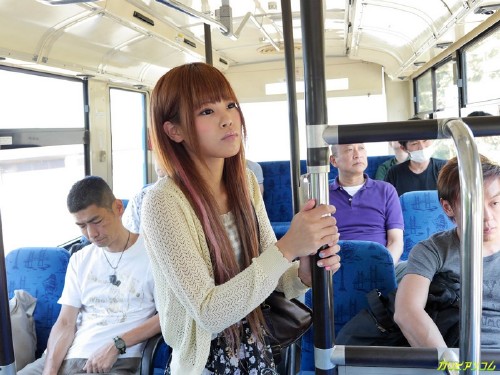      ,      3 / Marin Yuuki - Girls, do not sit on the bus, in which some guys travel 3
