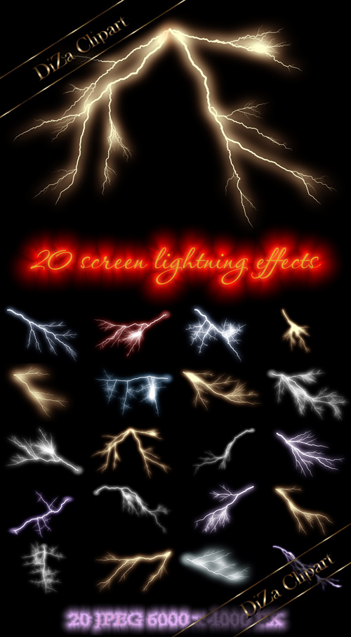 20 screen lightning effects
