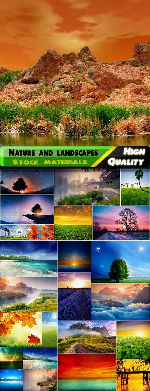 Beautiful nature and landscapes Stock Images #2 - 25 HQ Jpg