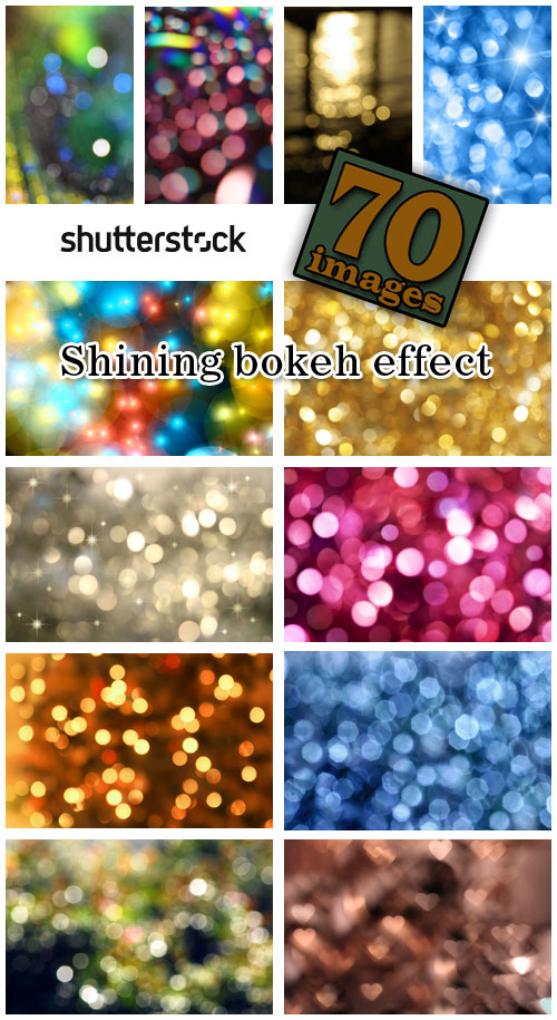  70  Shining bokeh effect HQ
