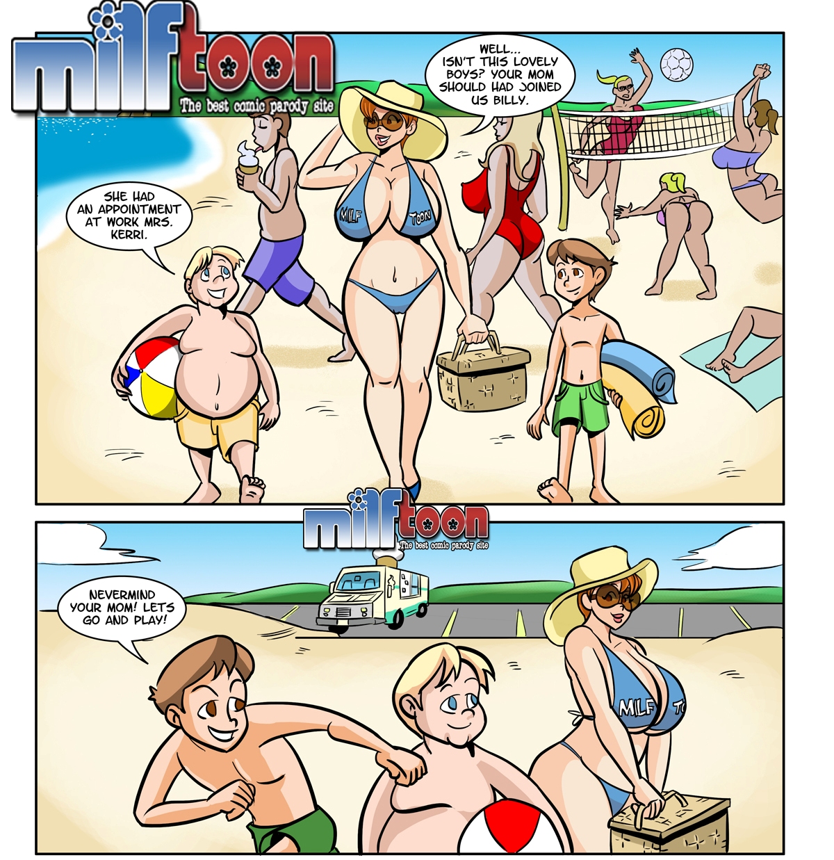 Milftoon - Friends with Benefits COMIC