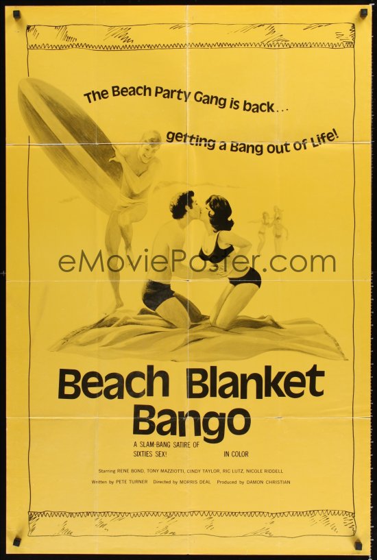 Beach Blanket Bango /   Bango (James Bryan (as J. Morris Deal), AIP) [1975 ., Classic, BJ, Hardcore, All Sex, VHSRip, 480p [url=https://adult-images.ru/1024/35489/] [/url] [url=https://adult-images.ru/1024/35489/] 