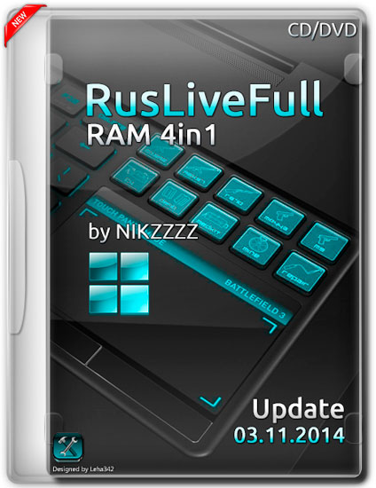 RusLiveFull RAM 4in1 by NIKZZZZ CD/DVD (03.11.2014)