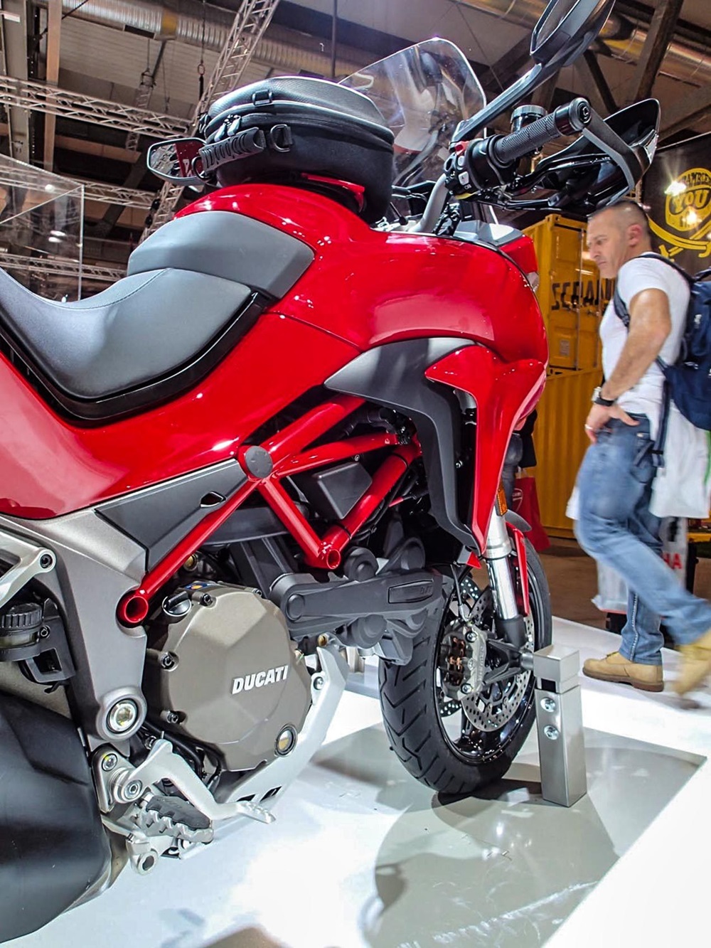 Детальные фото Ducati Multistrada 1200 2015 с мотошоу EICMA 2014