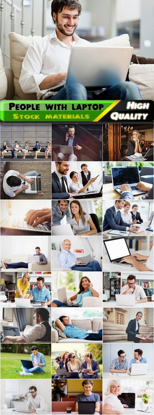 People with laptop Stock images - 25 HQ Jpg