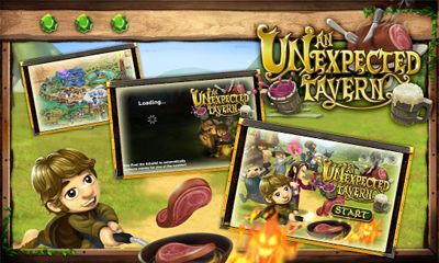 Captures d'écran du jeu Inattendu de la Taverne sur Android, une tablette.