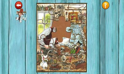 Screenshots of the game Pettson's Jigsaw Puzzle   , .