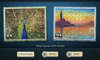 Screenshots of the game Art Puzzles 2 on Android phone, tablet.