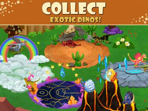 Screenshots of the game Dino zoo on Android phone, tablet.