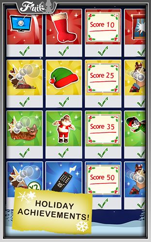 Screenshots of the game Office jerk: Holiday edition on Android phone, tablet.