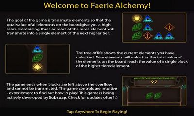 Screenshots of the game Faerie Alchemy HD on your Android phone, tablet.