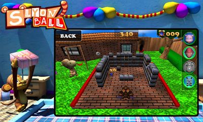 Captures d'écran du jeu Slyon Balle sur Android, une tablette.
