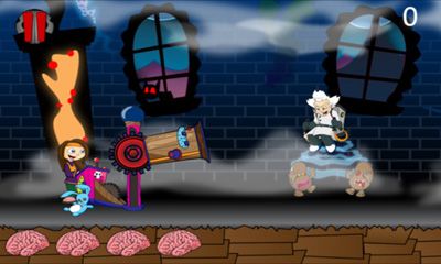 Screenshots of the game Zombeans on Android phone, tablet.