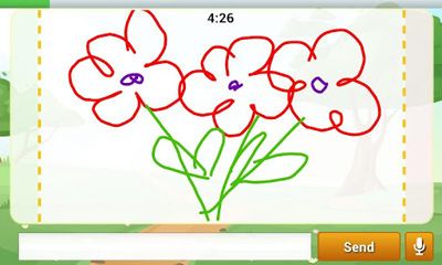 Screenshots of Draw and Guess game for Android phone, tablet.