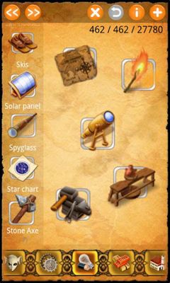 Captures d'écran du jeu Alchemy Classic sur Android, une tablette.