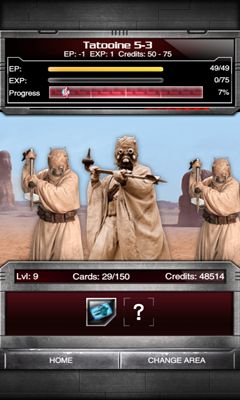 Screenshots of the game Star Wars Force Collection on your Android phone, tablet.