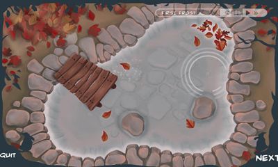 Screenshots of the game Pond on Android phone, tablet.