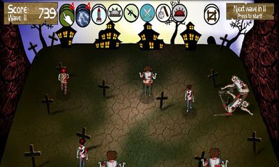 Capturas de tela do jogo Zombie Smasher! no telefone Android, tablet.