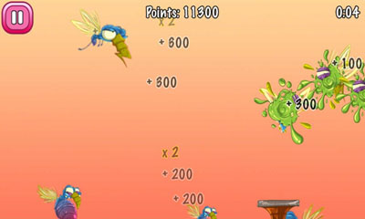 Screenshots of the game ByeBye Mosquito on your Android phone, tablet.