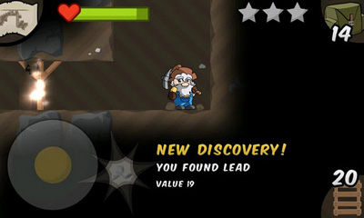 Screenshots of the game Gem Miner 2 on Android phone, tablet.