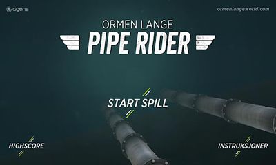 Screenshots of the game Ormen Lange: Pipe Rider on Android phone, tablet.