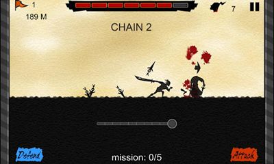 Screenshots game Blood Run on the Android phone, tablet.